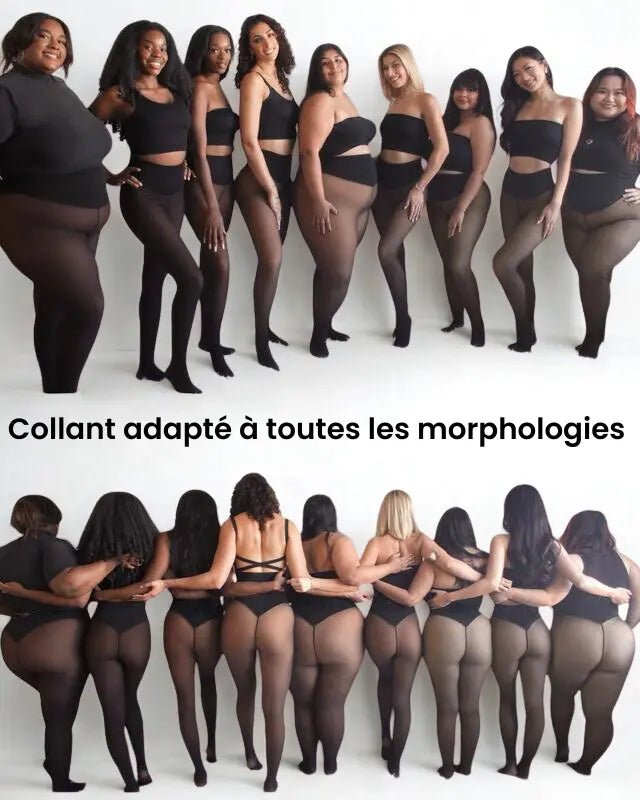 Collant Polaire Gainant Effet Transparent - Frozya